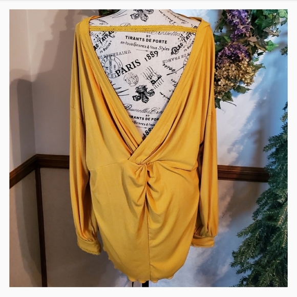 NWT Free People ribbed top lace detail - Picture 8 of 8